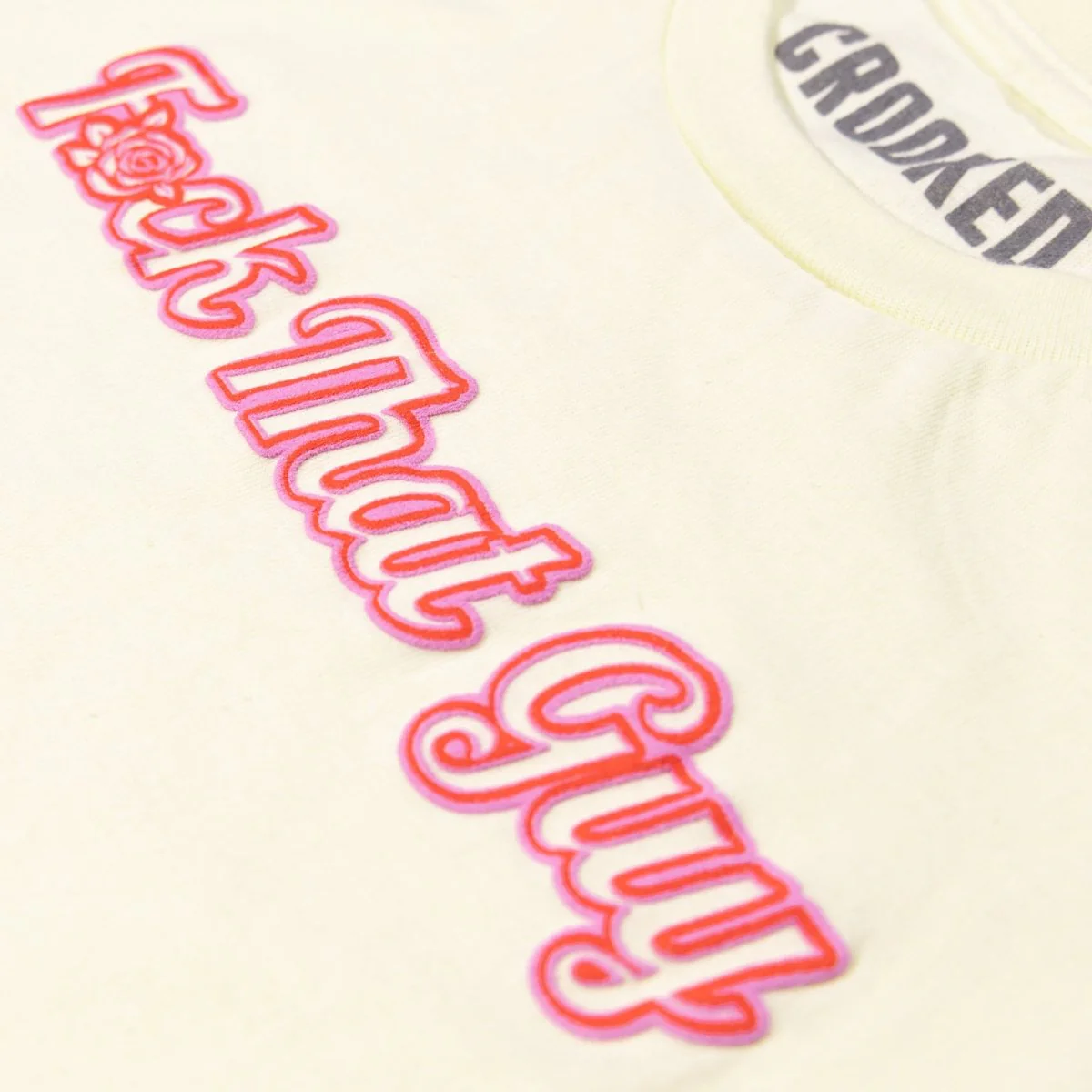 F*ck That Guy Puff Print T-Shirt - Image 2