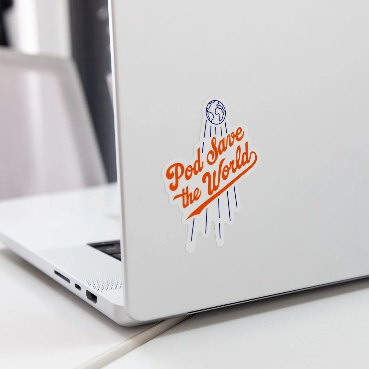 Pod Save the World Sport Sticker - Image 2